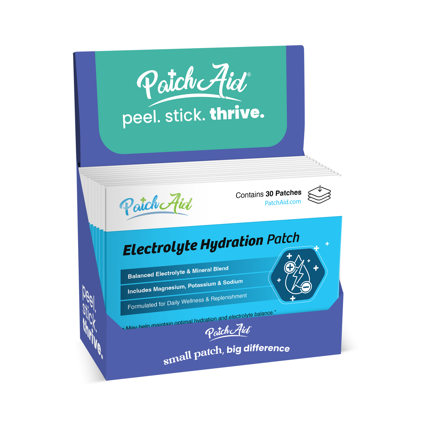 Electrolyte Hydration Patch – Stimulant-Free Fluid Support