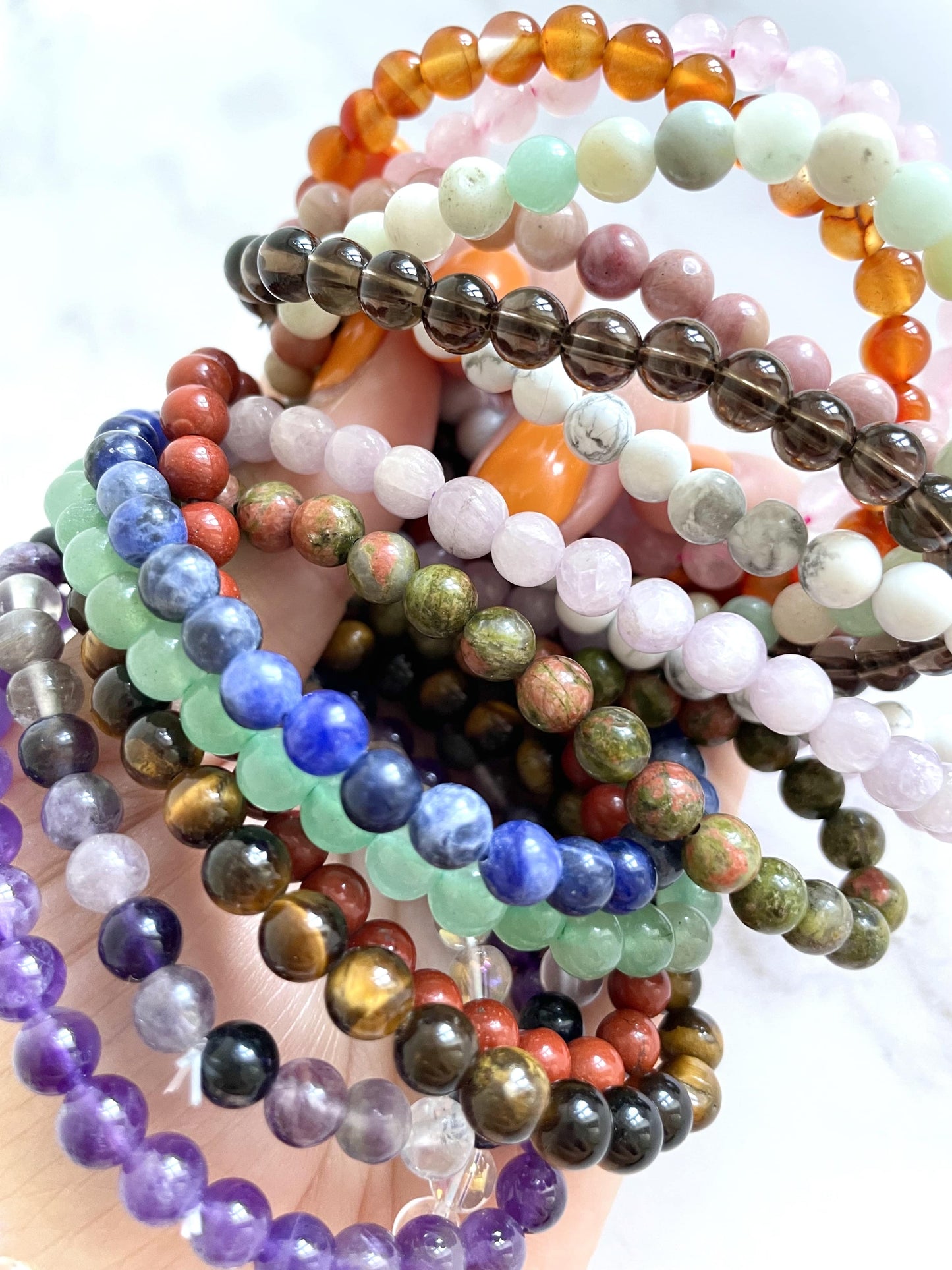 Crystal Bead Bracelets