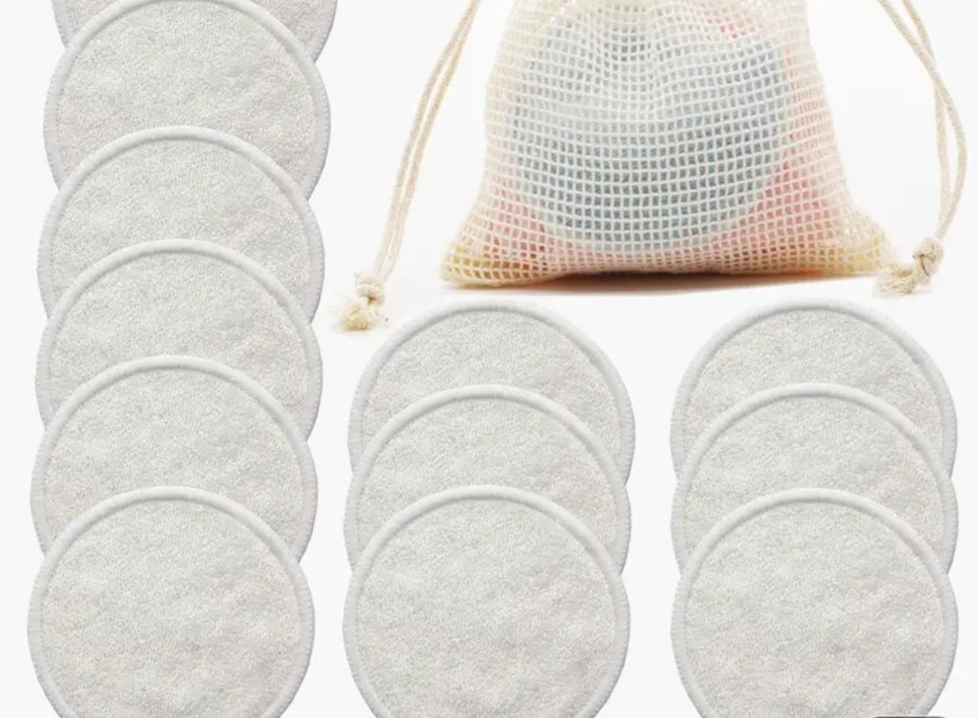 Reusable Bamboo Facial Rounds
