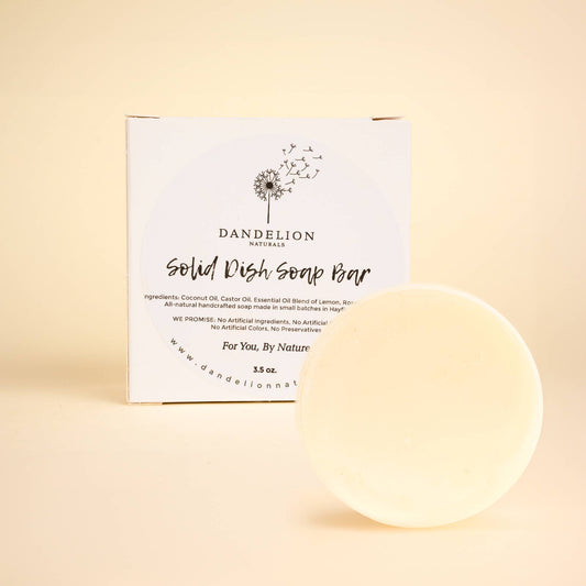 Solid Dish Soap Bar | Dish Soap |  Lemon + Basil + Rosemary
