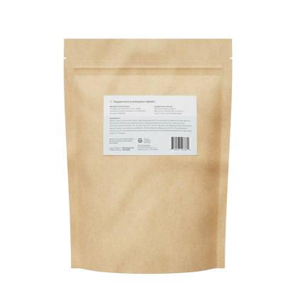 Fluoride-Free Toothpaste Tablets  | Peppermint