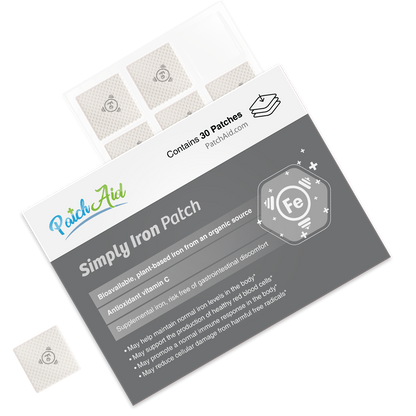 Simply Iron Patch - Gentle & Effective Iron Supplement