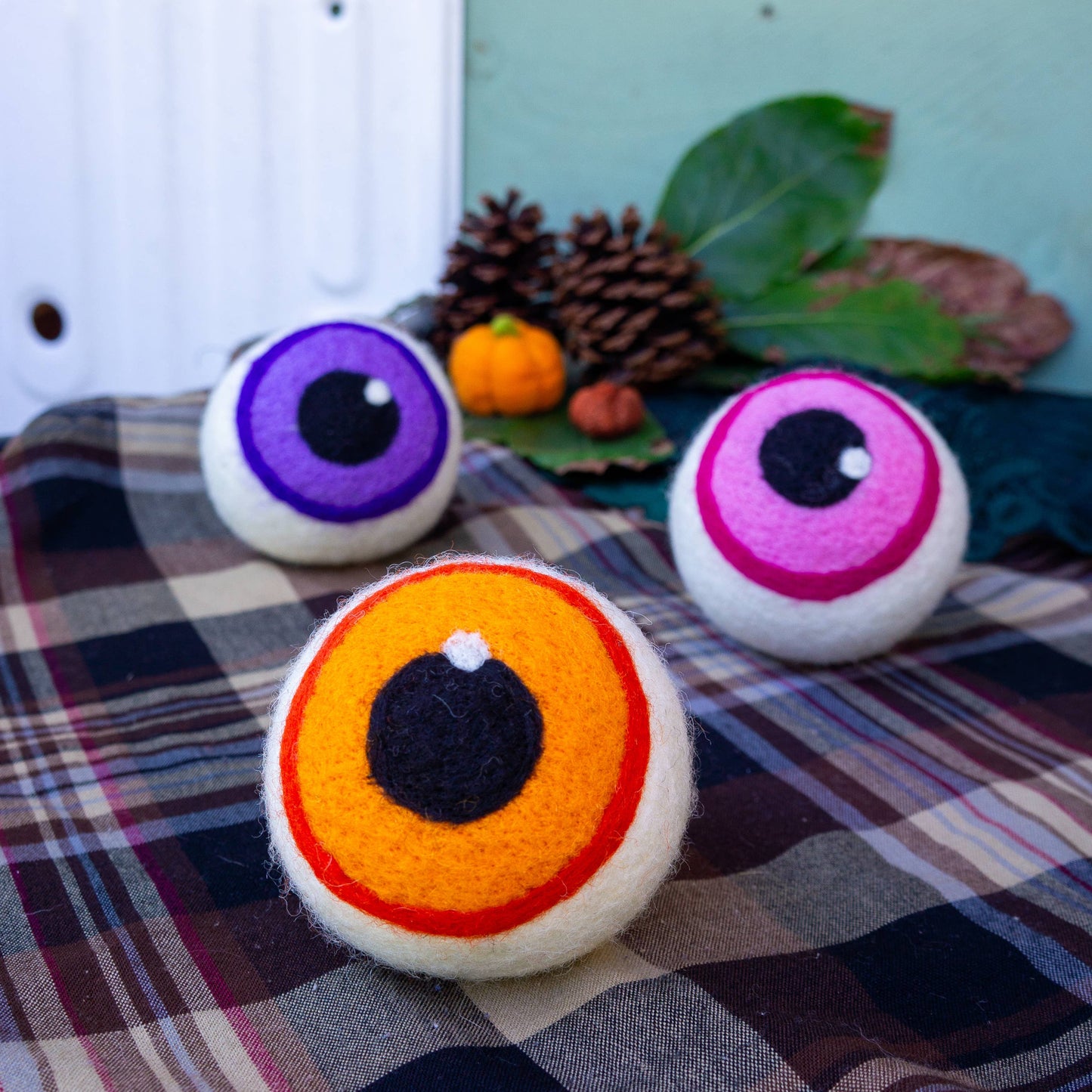 Pink Eerie Eyeballs (Eco Dryer) - Limited Edition - Set of 3