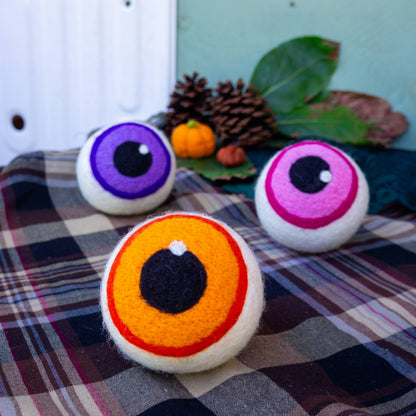 Pink Eerie Eyeballs (Eco Dryer) - Limited Edition - Set of 3