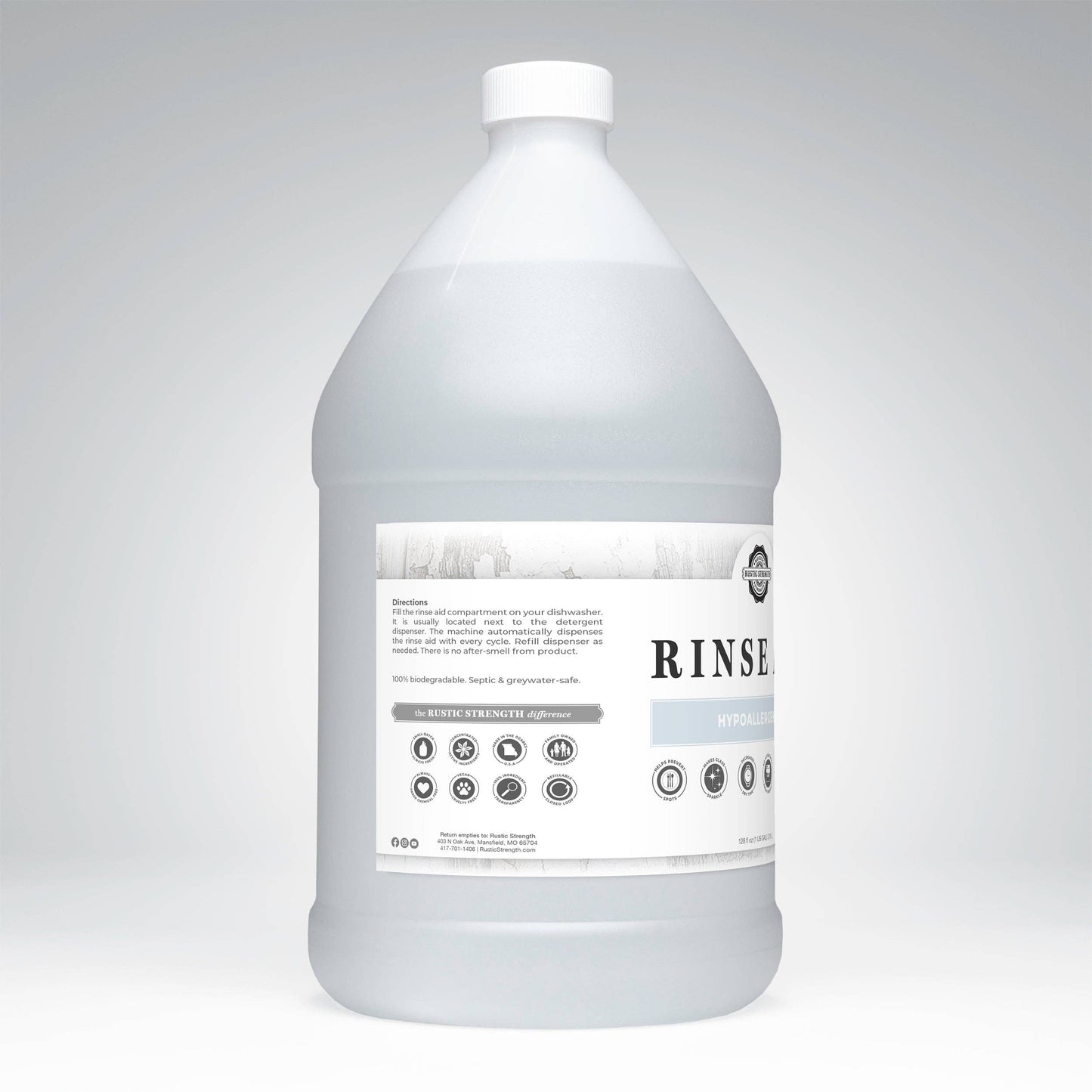 Rinse Aid (for automatic dishwashers)
