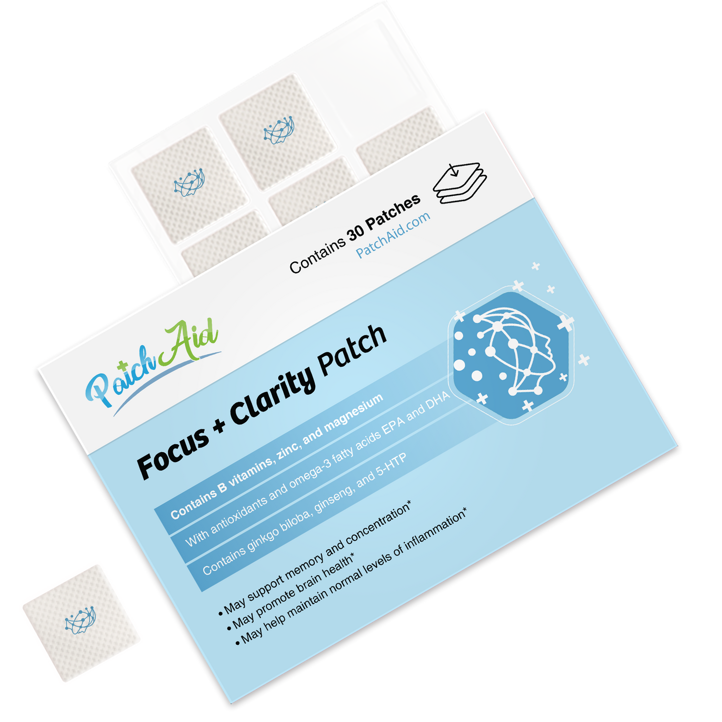Focus and Clarity Patch - Cognitive & Memory Function