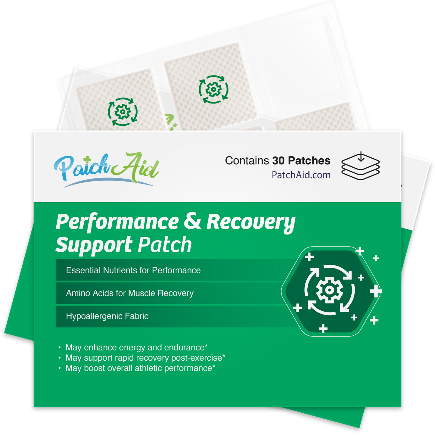 Performance & Recovery Support Patch - Endurance Enhancer