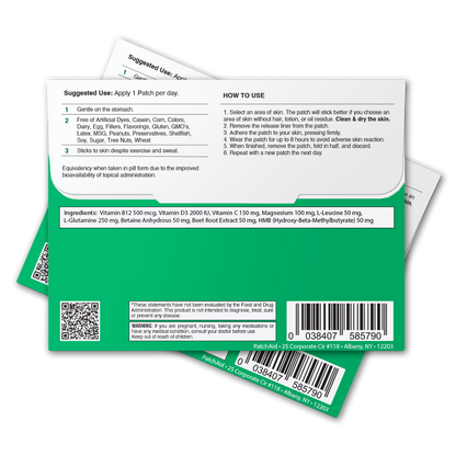 Performance & Recovery Support Patch - Endurance Enhancer