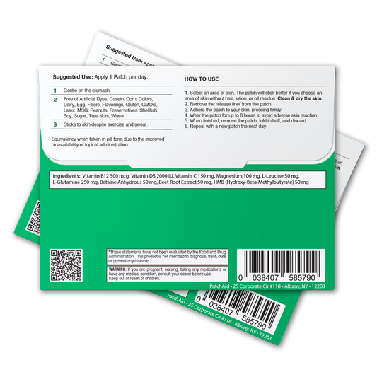 Performance & Recovery Support Patch - Endurance Enhancer