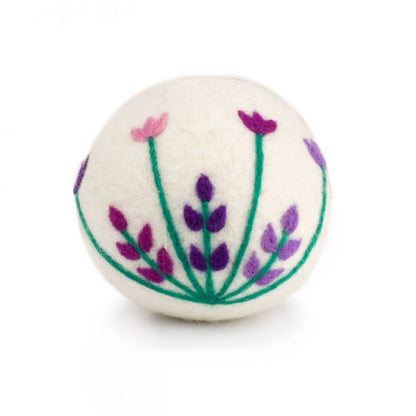 Single Wool Dryer Balls - All Colors & Designs PACKAGE FREE