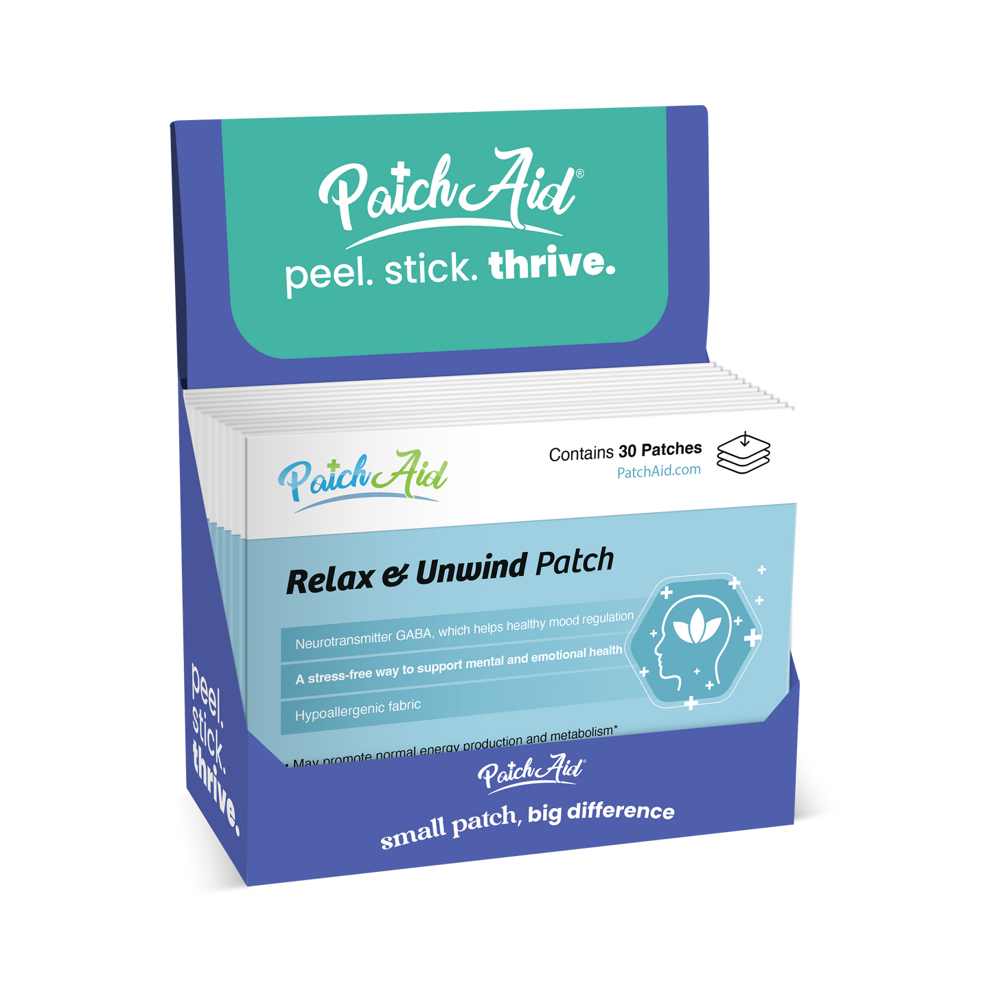 Relax & Unwind Patch - Stress Relief & Relaxation Support