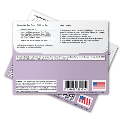 Nausea Relief Patch - Gentle & Natural Nausea Remedy