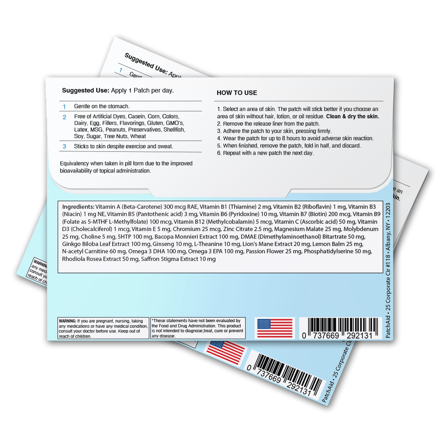 Focus and Clarity Patch - Cognitive & Memory Function