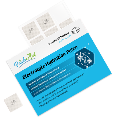 Electrolyte Hydration Patch – Stimulant-Free Fluid Support