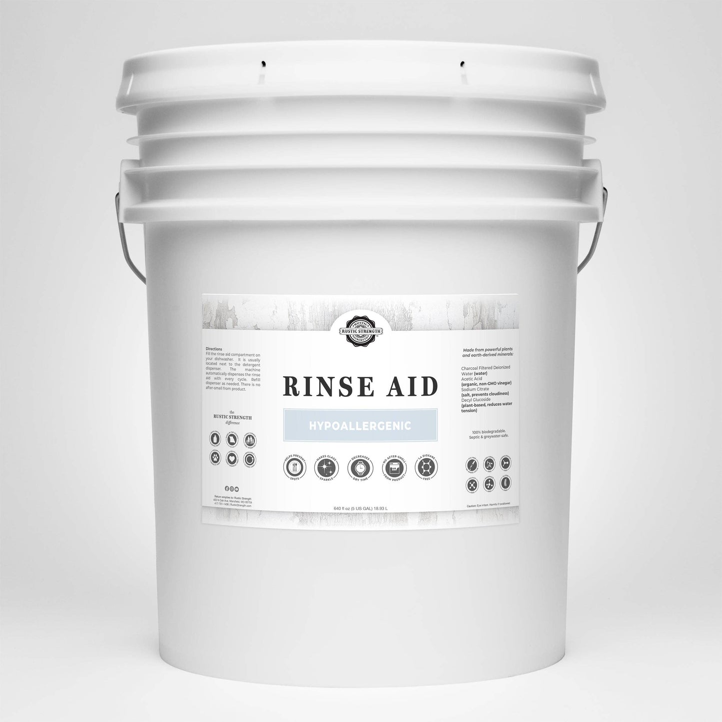Rinse Aid (for automatic dishwashers)