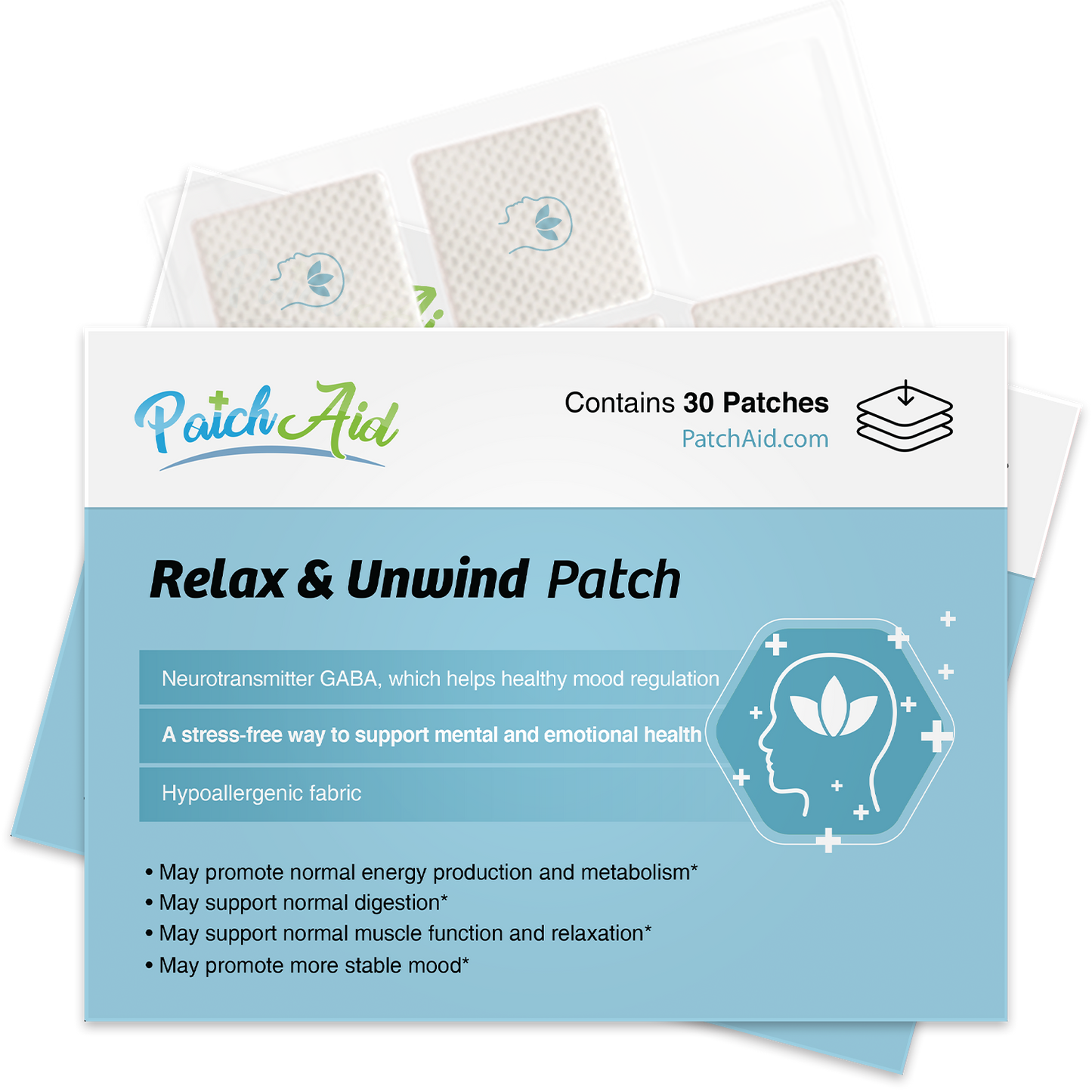 Relax & Unwind Patch - Stress Relief & Relaxation Support