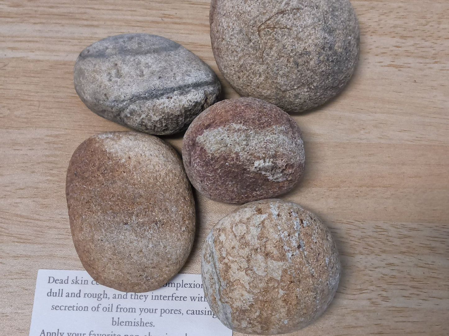 Exfoliating Stones