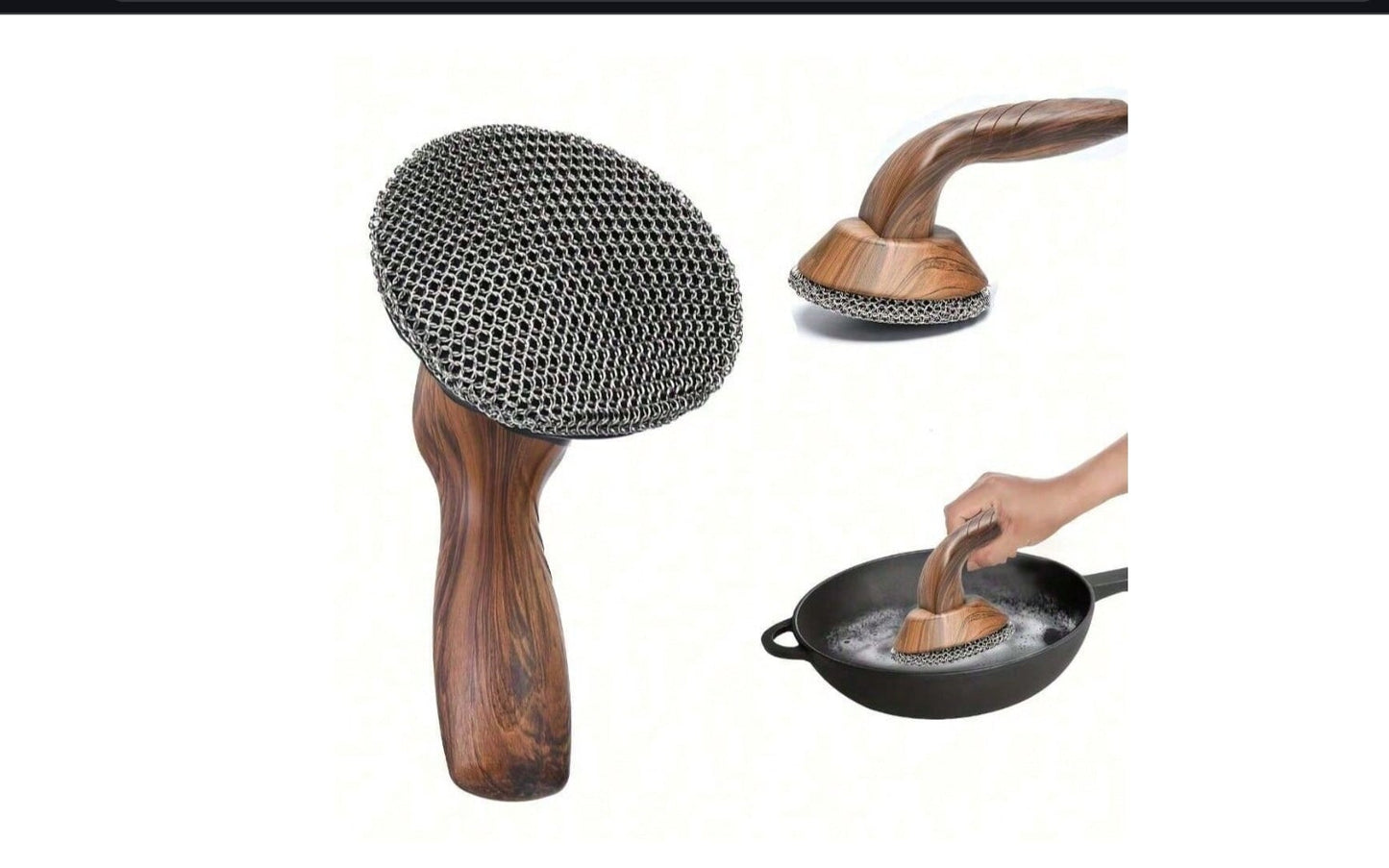 Heavy Duty Metal Chain Brush