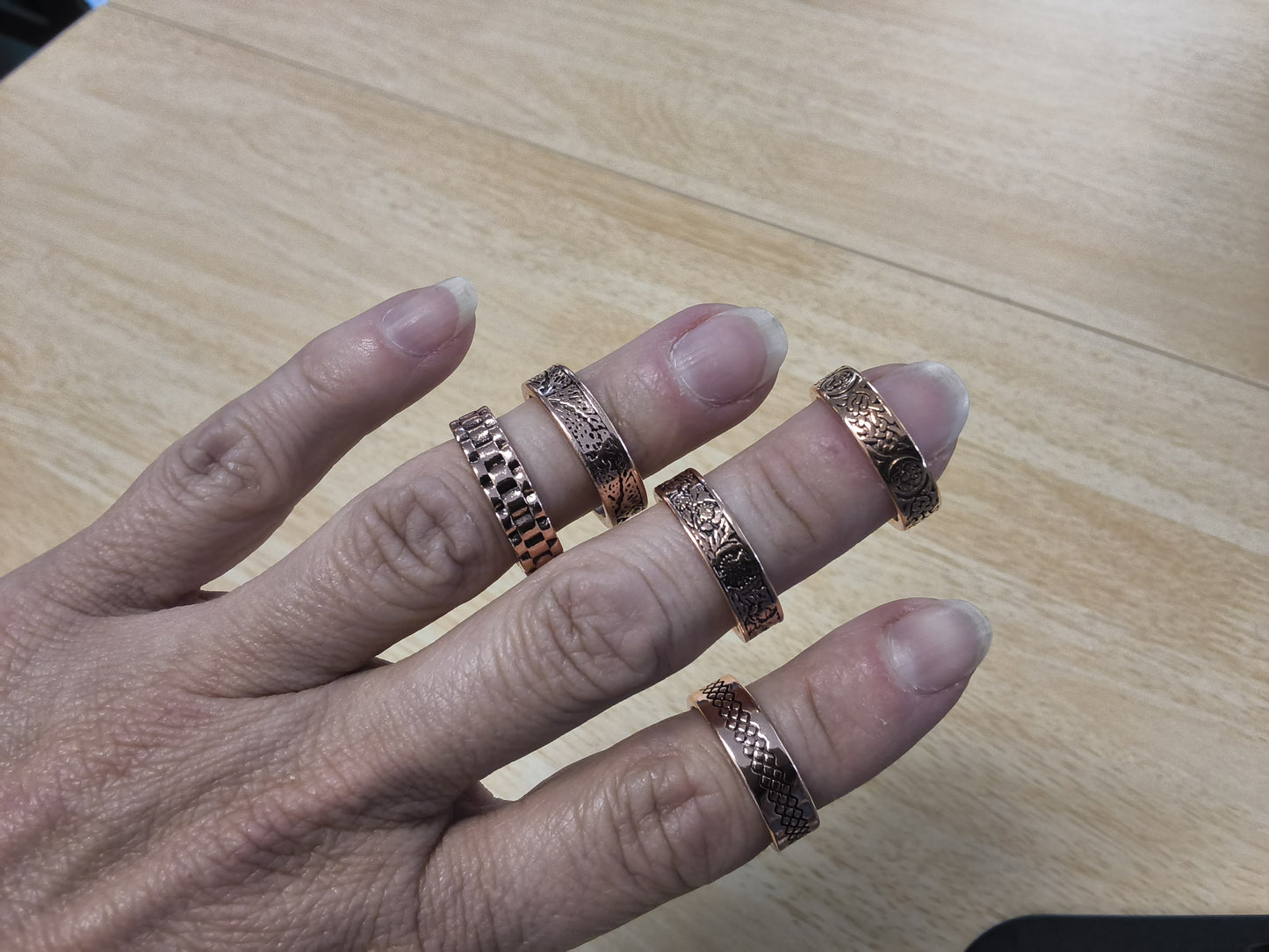 Magnetic Copper Rings