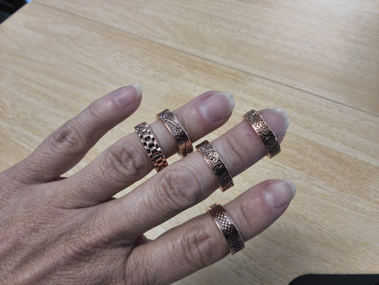 Magnetic Copper Rings