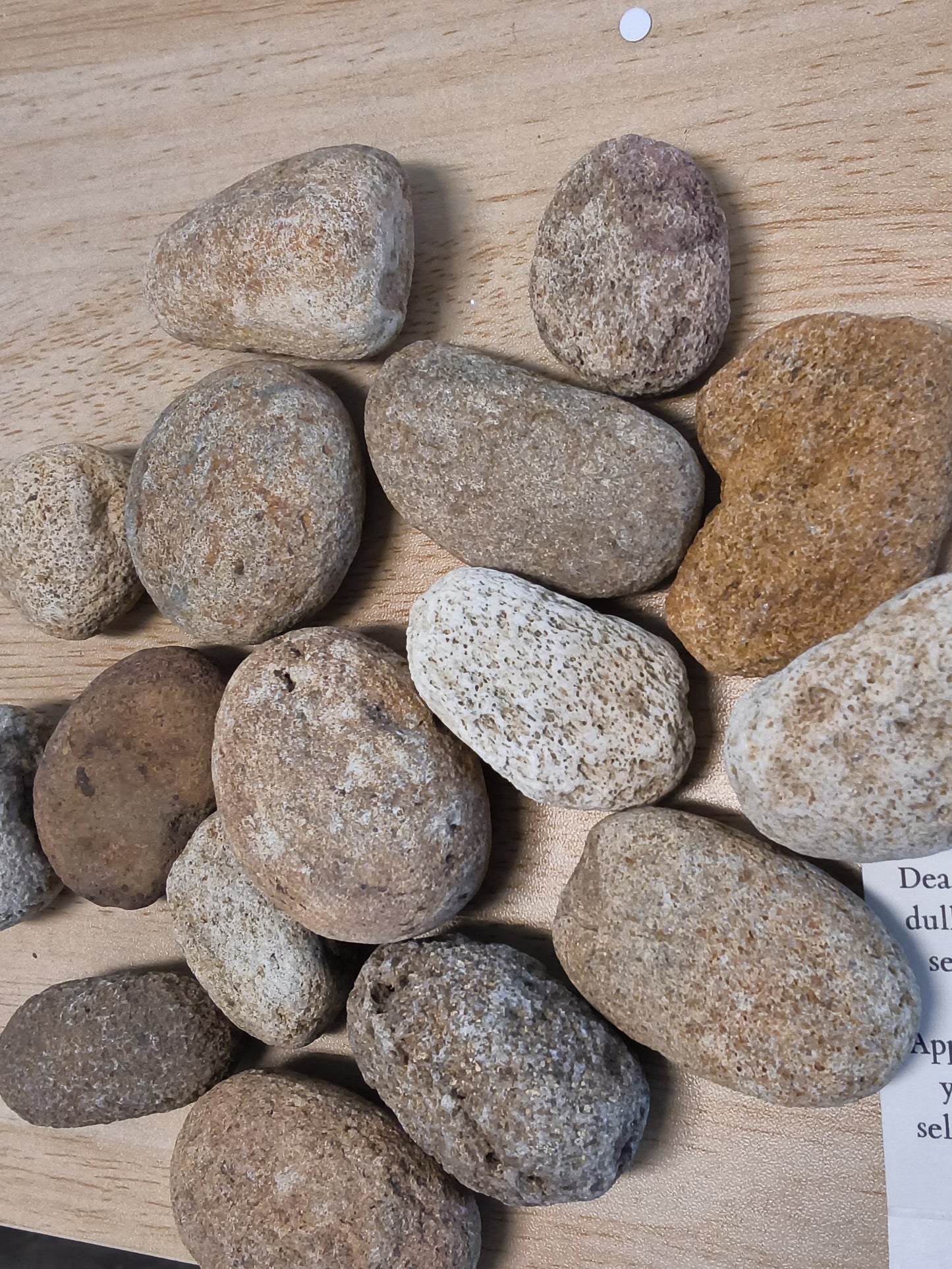 Exfoliating Stones